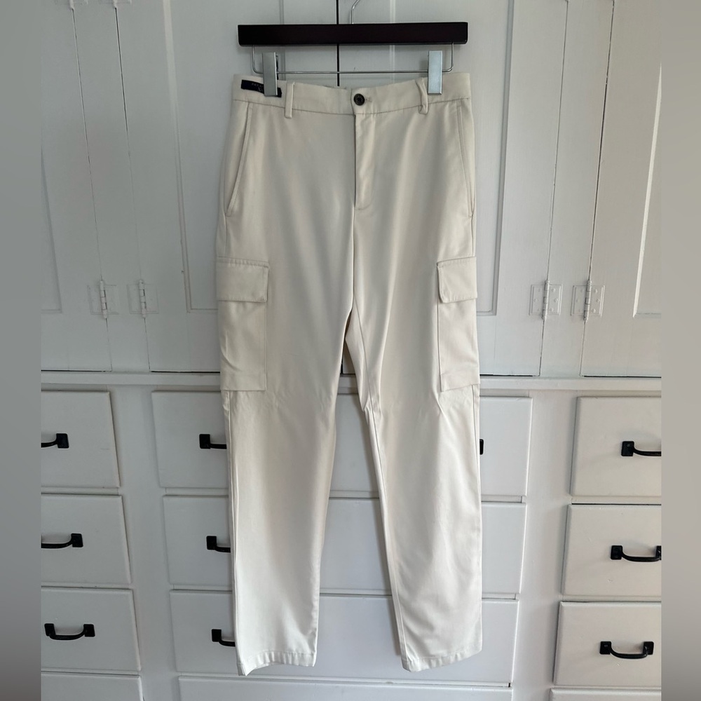 Paul & Shark Light Beige Cargo Pants